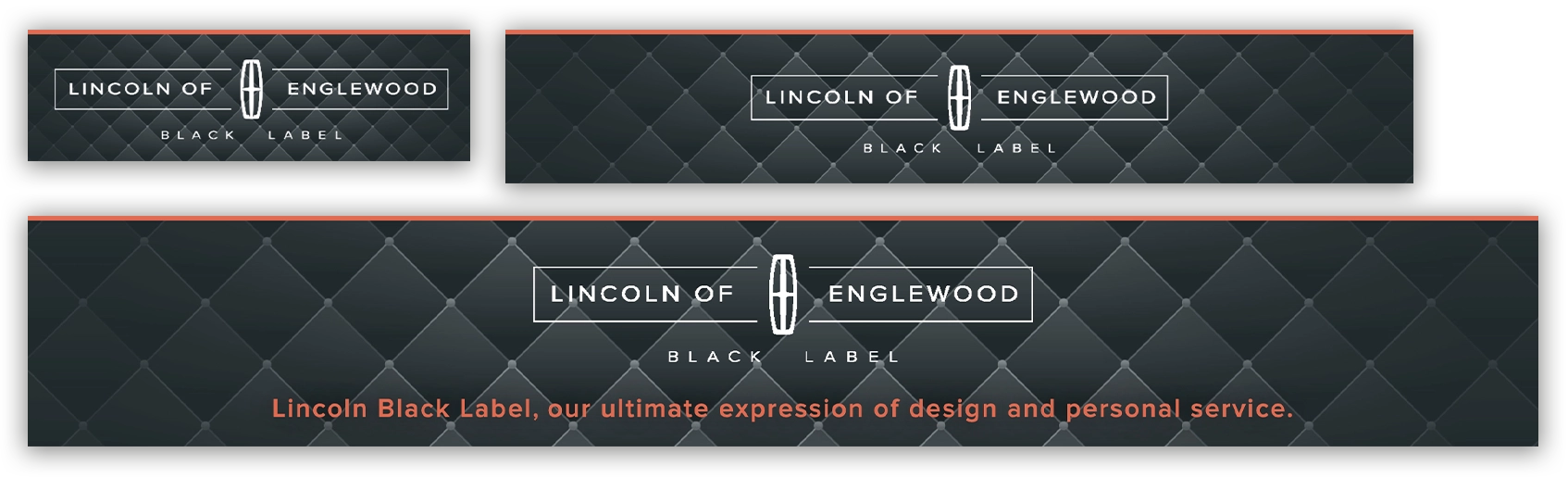 Lincoln Blacl Label web banners