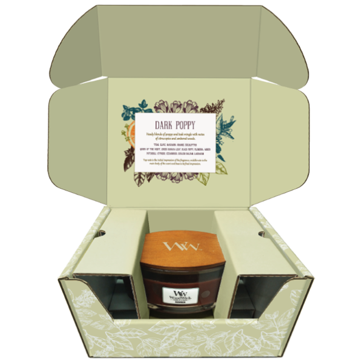 Yankee Candle Shop carton flat